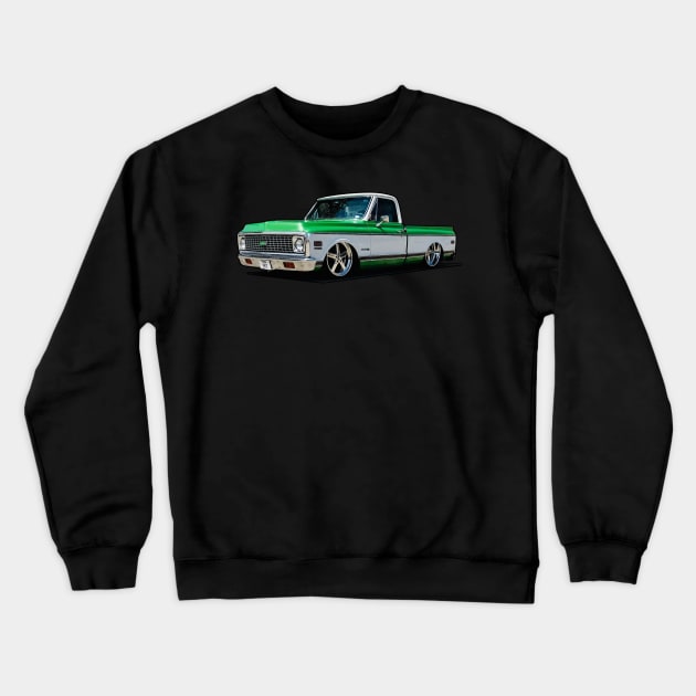 1967-1972 Chevrolet C10 Crewneck Sweatshirt by R12 Designs